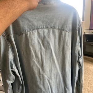 Denim button up shirt